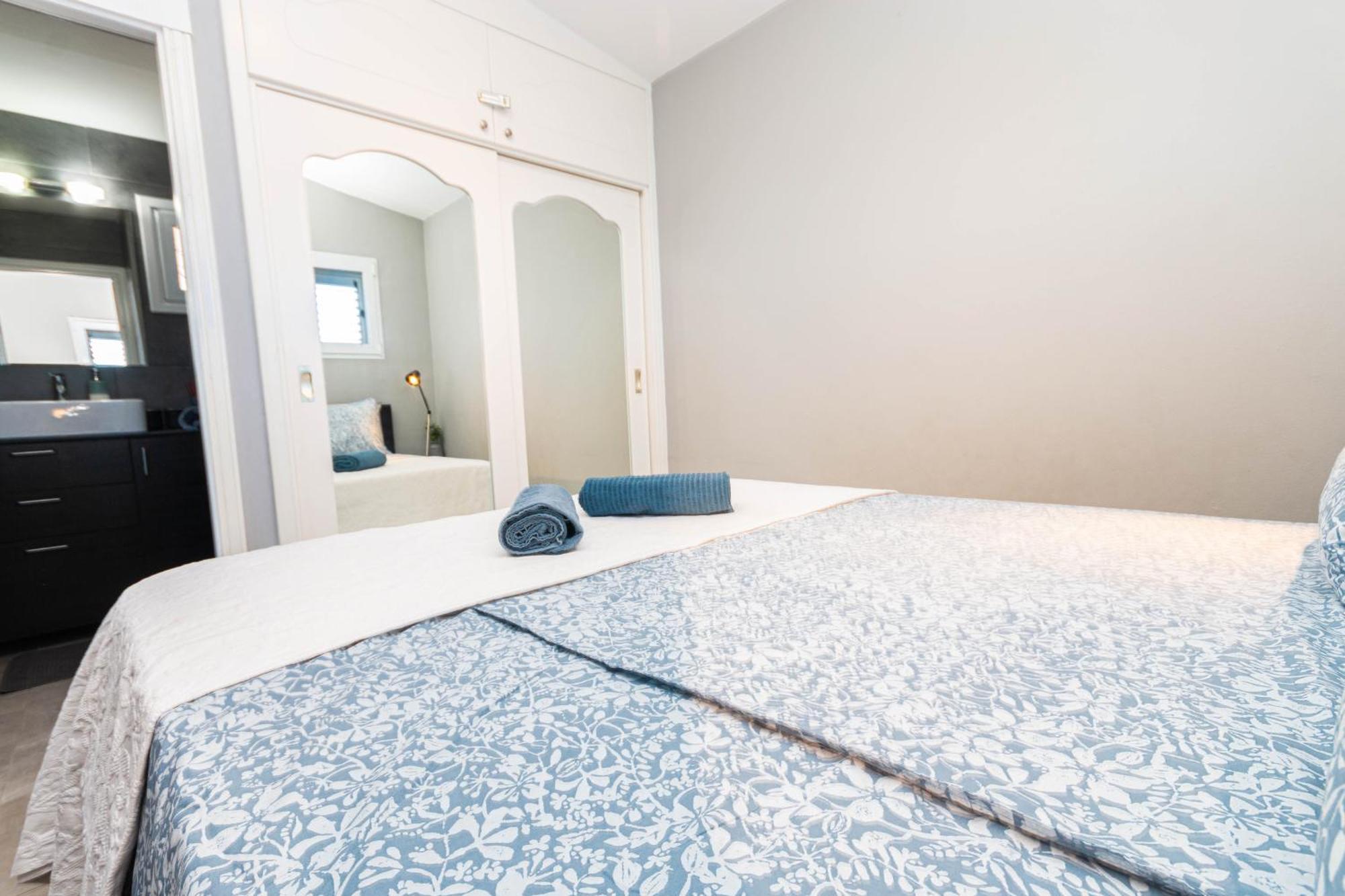 Very Romantic Seaview Apartment Patalavaca Mogan With Warm Pool Ngoại thất bức ảnh